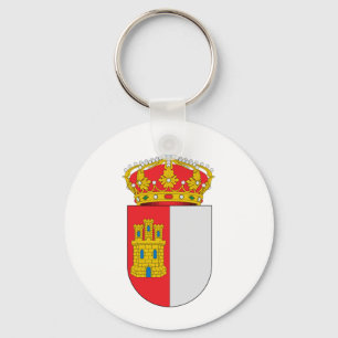 Llavero Official Castile-La Mancha Spain Coat Arms Symbol
