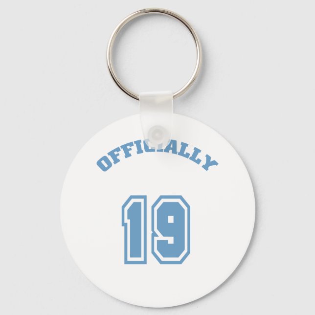 Llavero Officially 19 (Anverso)