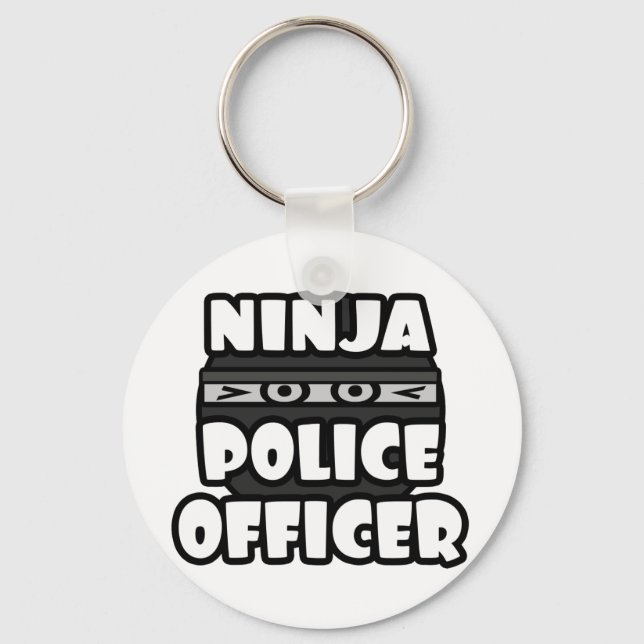 Llavero Oficial de Policía de Ninja (Anverso)