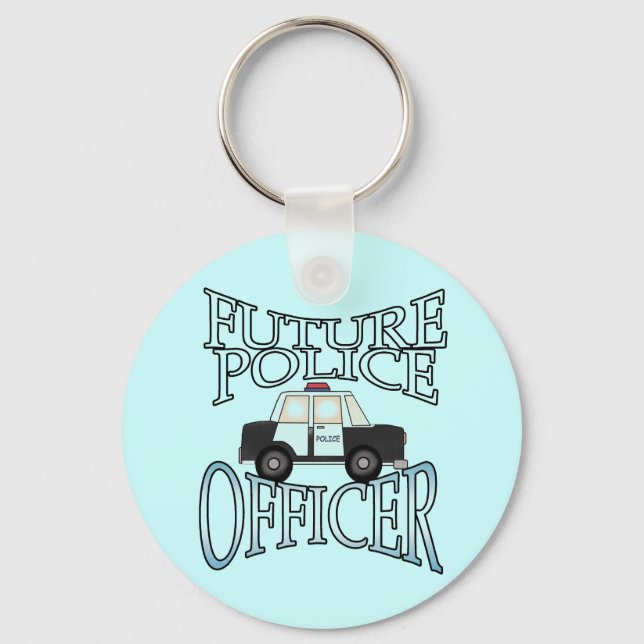 Llavero Oficial de policía en el futuro (Anverso)