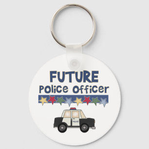 Llavero Oficial de policía futuro