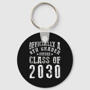 Llavero Oficialmente un estudiante de 8º grado Clase futur