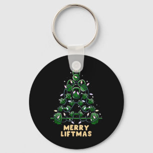 Llavero Oh Árbol de Liftmas Pesa Rusa Gimnasio Feo Navidad