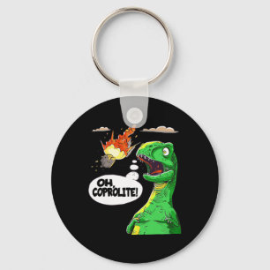 Llavero Oh Coprolite Paleontology's Humor Funny Dinosaur C