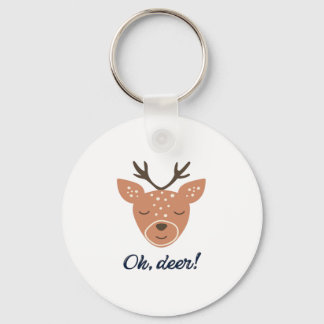 Llavero Oh Deer Deer Love Save The Deer Creative DKeychain