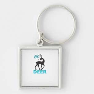 Llavero Oh Deer Diseño Minimalista
