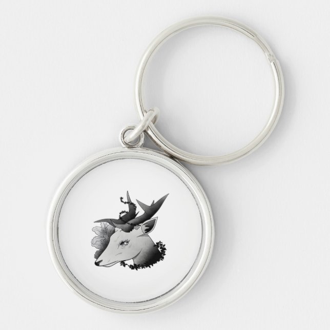 Llavero Oh Deer Estilo Clásico  (Frente)