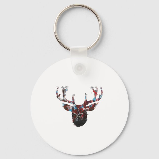 Llavero Oh Deer Minimal Style Keychain (Anverso)