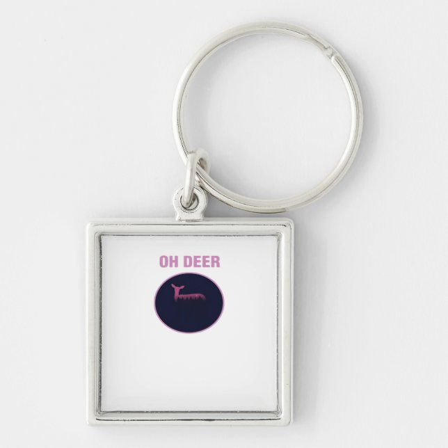 Llavero Oh Deer Modern Aesthetic  (Frente)