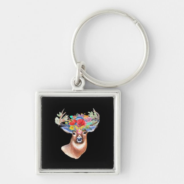 Llavero Oh Deer Modern Artistic Style  (Frente)