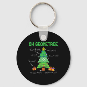 Llavero Oh Geometree Geometry Math Science Teacher Christm