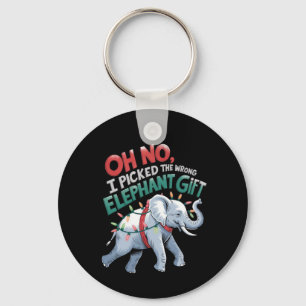 Llavero Oh No, he cogido el regalo de elefante equivocado