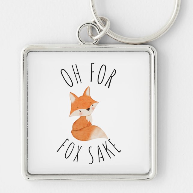 Llavero Oh por Fox Sake (Frente)