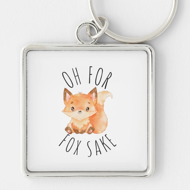 Llavero Oh por Fox Sake (Frente)
