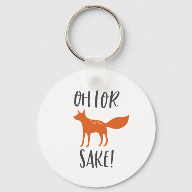Llavero ¡Oh Por Fox Sake! 2 (Anverso)