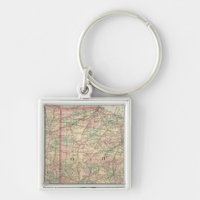 Llavero Ohio e Indiana (Frente)