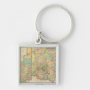 Llavero Ohio e Indiana
