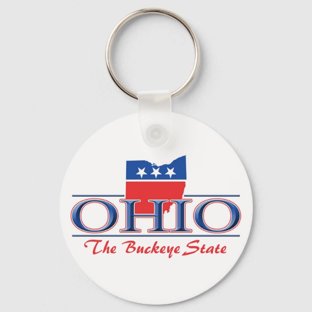 Llavero Ohio Patriotic Keychain (Anverso)