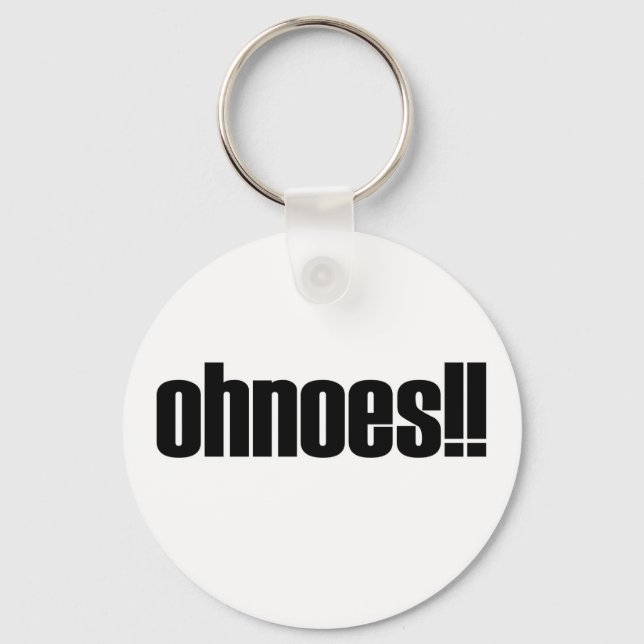 Llavero ¡¡¡ohnoes!!! (Anverso)
