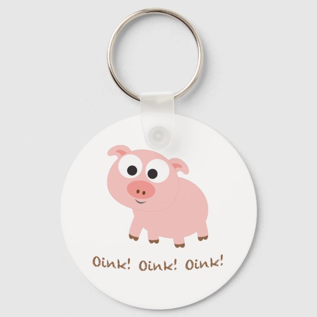 Llavero ¡Oink! ¡Oink! ¡Oink! (Anverso)