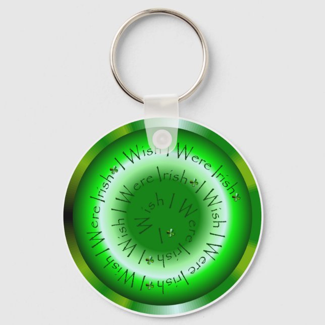 Llavero Ojalá Fuera Irlandés 2 Keychain (Anverso)
