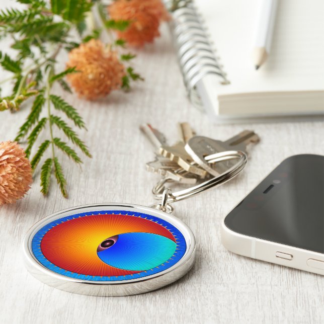 Llavero Ojo De La Cadena Keychain Sun Premium (Lado)