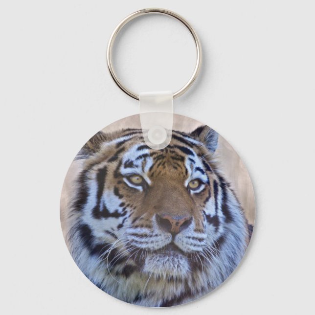Llavero Ojo del anillo de claves del tigre (Anverso)