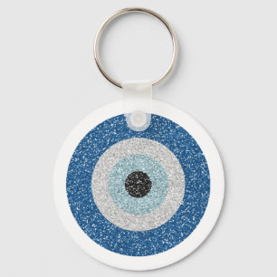 Llavero Ojo maligno - ojo azul - escala grande L