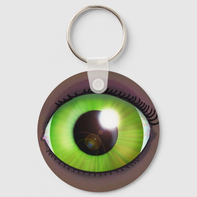 Llavero Ojo verde (Anverso)