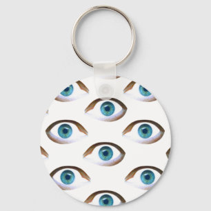 Llavero ojos azules