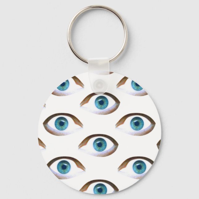 Llavero ojos azules (Anverso)