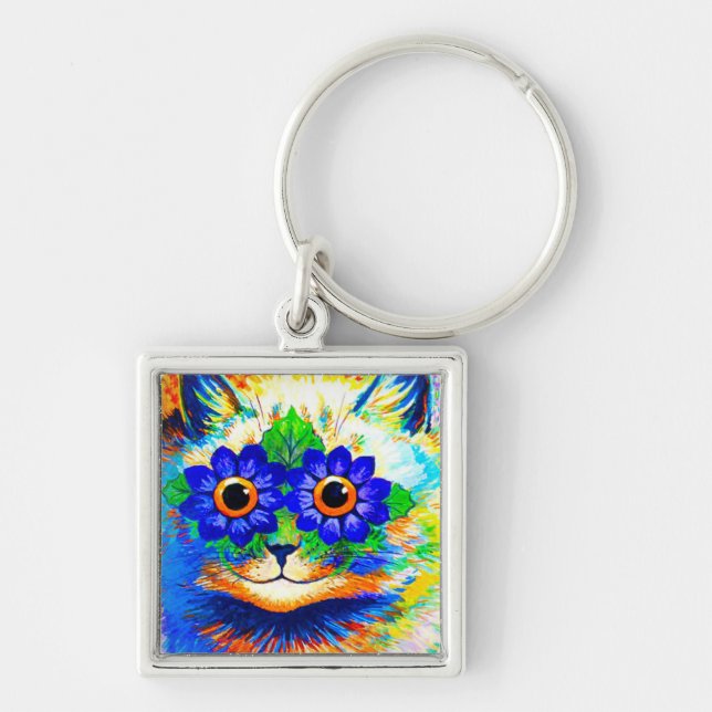 Llavero Ojos de flor de gato (Frente)