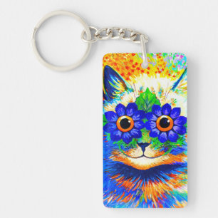 Llavero Ojos de flor de gato