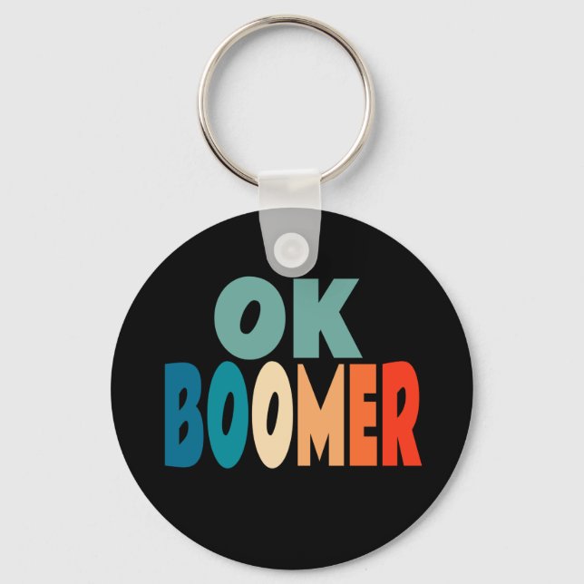 Llavero Ok Boomer (Anverso)
