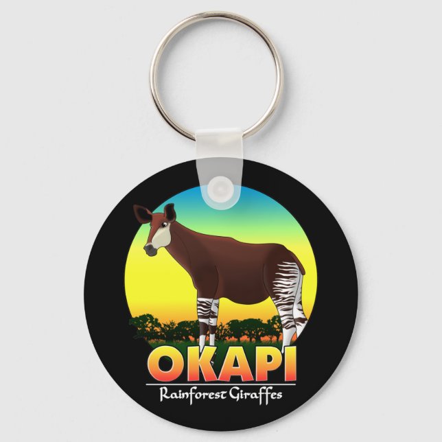 Llavero Okapi (Anverso)