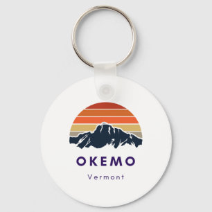 Llavero Okemo Vermont Esquí Snowboard Hikers Regalos Para