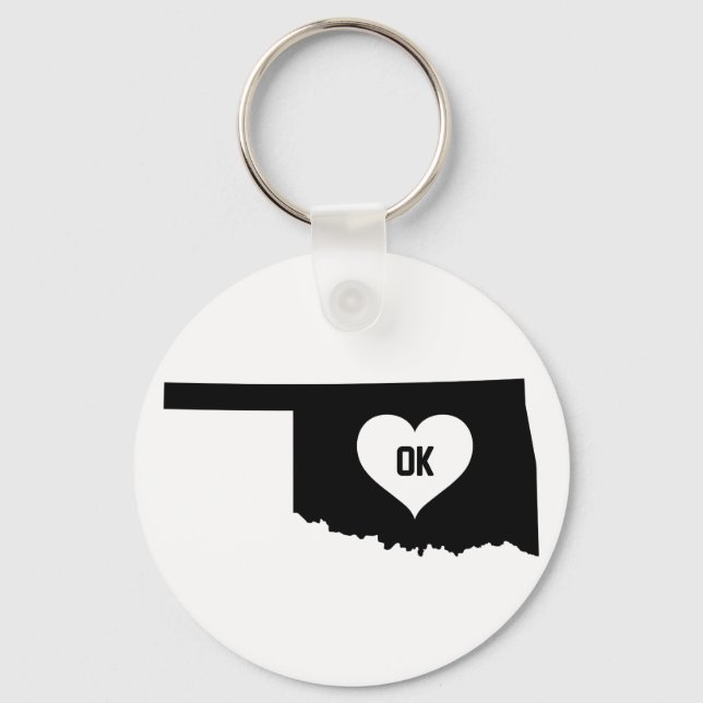 Llavero Oklahoma Love (Anverso)