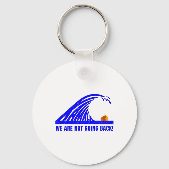 Llavero Ola Azul de Kamala 2024 (Anverso)