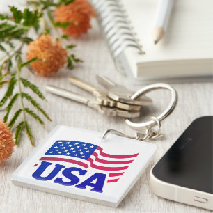 Llavero Ola de Unidad de Estados Unidos