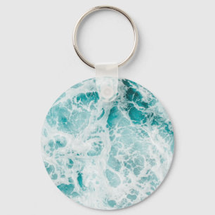 Llavero Olas azules del océano