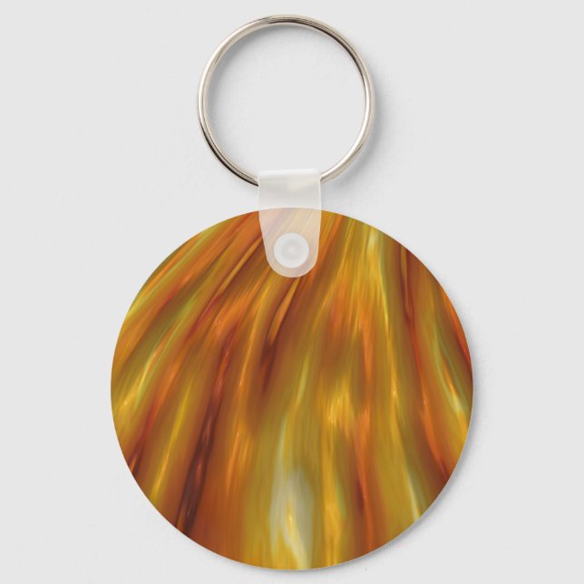 Llavero Olas De Amber Metálicas De Grano (Anverso)