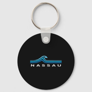 Llavero Olas de Bahamas Vintage Nau Hombres Mujeres Niñas