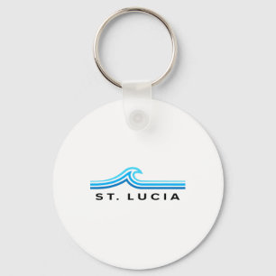 Llavero Olas de Santa Lucía Vintage Hombres Mujeres Niñas