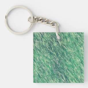 Llavero Olas De Verde