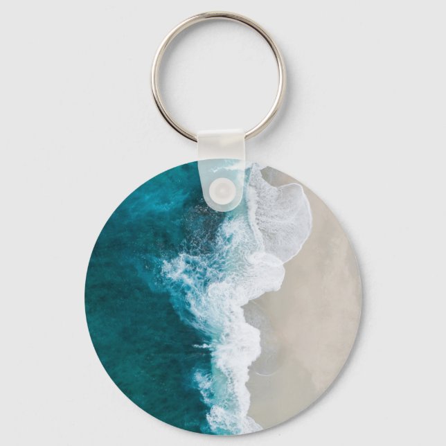 Llavero Olas marinas - costa de Maldivas (Anverso)