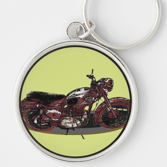 Llavero Old BSA Motorbike  (Frente)