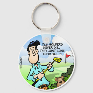 Llavero Old Golfer