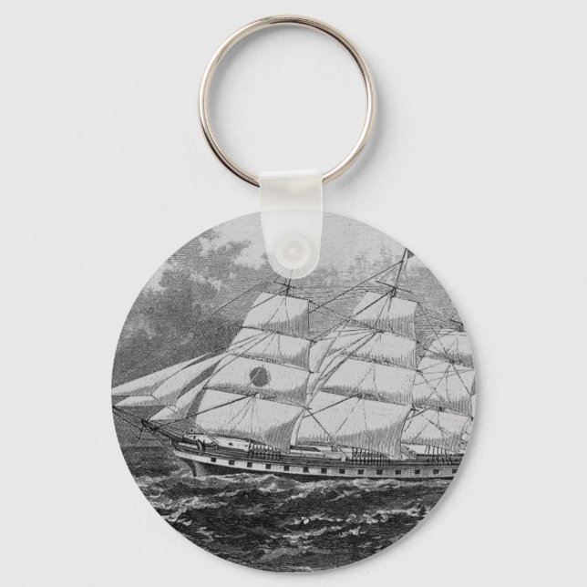 Llavero Old Sailing Ship (Anverso)