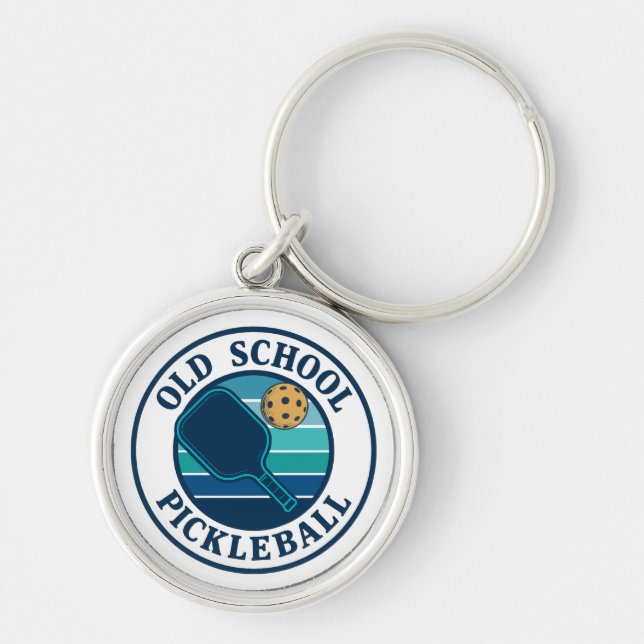 Llavero Old School Pickleball Key Chain  (Frente)