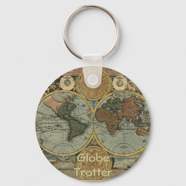Llavero Old World Map Gifts (Anverso)